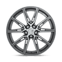 Niche M220200590+20 - M220 Gemello 20X10.5 Gloss Anthracite Machined