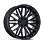 Niche M224229584+25 - M224 Gamma 22X9.5 Gloss Black