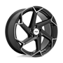 Niche M2552090F8+38 - M255 Flash 20X9 Gloss Black Brushed