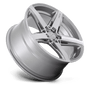 Niche M270209033+38 - M270 Teramo 20X9 Anthracite Brushed Face Tint Clear