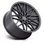 Niche NC277AX20051240 - Nc277 Calabria 5 20X10.5 Matte Gunmetal