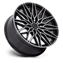 Niche NC278BD24106330 - Nc278 Calabria 6 24X10 Gloss Black Machined