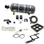 Nitrous Express 63570-12 - Dominator Single Entry Crossbar Pro-Power Nitrous Kit (100-500HP) w/Comp Bottle