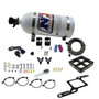 Nitrous Express 60547-10 - Dominator Billet Crossbar Pro-Power Nitrous Kit (100-500HP) w/10lb Bottle
