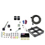 Nitrous Express 63980-00 - Single Entry Crossbar 8500 Based Throttle Body Nitrous Kit w/No Bottle