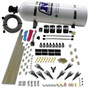 Nitrous Express 90006-15 - 8 Cyl Shark Direct Port 4 Solenoids Nitrous Kit (200-600HP) w/15lb Bottle