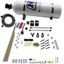 Nitrous Express 93006-15 - 8 Cyl Dry Direct Port 2 Solenoids Nitrous Kit (200-600HP) w/15lb Bottle