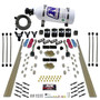 Nitrous Express 93106-05 - 8 Cyl Dry Direct Port Dual Stage 4 Solenoids Nitrous Kit (200-600HP) w/5lb Bottle