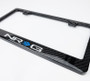 NRG CARB-P200NRG - Carbon License Plate Frame/ Fiber Poly Dip Finish Wet w/  Logo