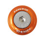 NRG FW-100OR - Fender Washer Kit w/Rivets For Plastic (Orange) - Set of 10