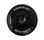 NRG FW-150BK - Fender Washer Kit w/Color Matched M6 Bolt Rivets For Plastic (Black) - Set of 10