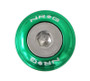 NRG FW-100GN - Fender Washer Kit w/Rivets For Plastic (Green) - Set of 10