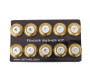 NRG FW-100TI - Fender Washer Kit w/Rivets For Plastic (Titanium) - Set of 10