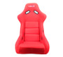 NRG FRP-300RD - FRP Bucket Seat (Red Cloth) - Large