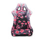 NRG FRP-303-SAKURA - FRP Bucket Seat PRISMA Japanese Cherry Blossom Edition W/ Pink Pearlized Back - Medium