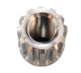 NRG LN-T200SL-21 - 200 Series M12 X 1.5 Titanium Lug Nut Set - 21 Pc w/Lock Key Socket - Silver
