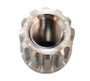 NRG LN-T210SL-21 - 200 Series M12 X 1.25 Titanium Lug Nut Set - 21 Pc w/Lock Key Socket - Silver