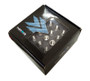 NRG LN-T210SL-21 - 200 Series M12 X 1.25 Titanium Lug Nut Set - 21 Pc w/Lock Key Socket - Silver