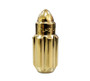 NRG LN-LS500CG-21 - 500 Series M12 X 1.5 Bullet Shape Steel Lug Nut Set - 21 Pc w/Lock Key - Chrome Gold