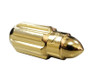 NRG LN-LS500CG-21 - 500 Series M12 X 1.5 Bullet Shape Steel Lug Nut Set - 21 Pc w/Lock Key - Chrome Gold