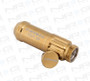 NRG LN-LS710CG-21 - 700 Series M12 X 1.25 Steel Lug Nut w/Dust Cap Cover Set 21 Pc w/Locks & Socket - Chrome Gold