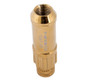 NRG LN-LS710CG-21 - 700 Series M12 X 1.25 Steel Lug Nut w/Dust Cap Cover Set 21 Pc w/Locks & Socket - Chrome Gold