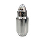 NRG LN-LS500SL-21 - 500 Series M12 X 1.5 Bullet Shape Steel Lug Nut Set - 21 Pc w/Lock Key - Silver