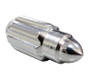 NRG LN-LS500SL-21 - 500 Series M12 X 1.5 Bullet Shape Steel Lug Nut Set - 21 Pc w/Lock Key - Silver