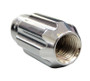 NRG LN-LS500SL-21 - 500 Series M12 X 1.5 Bullet Shape Steel Lug Nut Set - 21 Pc w/Lock Key - Silver