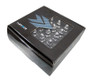 NRG LN-LS500SL-21 - 500 Series M12 X 1.5 Bullet Shape Steel Lug Nut Set - 21 Pc w/Lock Key - Silver