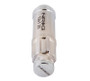 NRG LN-LS710SL-21 - 700 Series M12 X 1.25 Steel Lug Nut w/Dust Cap Cover Set 21 Pc w/Locks & Lock Socket - Silver