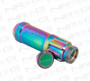 NRG LN-LS710MC-21 - 700 Series M12 X 1.25 Steel Lug Nut w/Dust Cap Cover Set 21 Pc w/Locks & Lock Socket - Neochrome