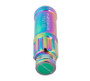 NRG LN-LS710MC-21 - 700 Series M12 X 1.25 Steel Lug Nut w/Dust Cap Cover Set 21 Pc w/Locks & Lock Socket - Neochrome