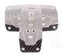 NRG PDL-450SL - Aluminum Sport Pedal A/T - Silver w/Black Carbon
