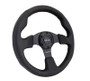 NRG RST-012R - Reinforced Steering Wheel (320mm) Black Leather w/Black Stitching NRG RST-012R - Reinforced Steering Wheel (320mm) Black Leather w/Black Stitching