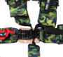 NRG SBH-5PCCAMO-620 - SFI 16.1 5pt 3in. Seat Belt Harness/ Latch Link - Camo