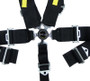 NRG SBH-RS5PCBK - SFI 16.1 5PT 3in. Seat Belt Harness / Cam Lock - Black
