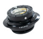 NRG SRK-220BK - Quick Release Gen 2.2 - Black Body / Shiny Black Oval Ring