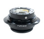 NRG SRK-220BK - Quick Release Gen 2.2 - Black Body / Shiny Black Oval Ring