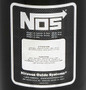 NOS 14760BNOS - Nitrous Bottle; Black Finish; 20 lb.; 27.5 in. x 8 in.; Hi-Flow Valve;