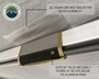 Overland Vehicle Systems 19619907 - Nomadic Awning 180 With Zip In Wall 180 Awning With Walls