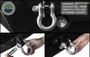 Overland Vehicle Systems 19010205 - Recovery Shackle D-Ring Bow Shackle vs Soft Shackle Overland Vehicle Systems 19010205 - Recovery Shackle D-Ring Bow Shackle vs Soft Shackle