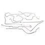 Omix 16737.39 - Full Brake Line Set 81-83 Jeep CJ5