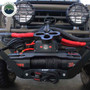 Overland Vehicle Systems 19099901 - SCAR 10P - 10,000 lb. Winch With Synthetic Rope and Wireless Remote