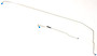 Omix 16737.11 - Frame Brake Line Set 56-64 Willys CJ-3B