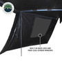 Overland Vehicle Systems 19690005 - XD Nomadic 270 - Awning Wall 2 W/Black Out, Driver Side, Black Body, Black Trim W/Storage Bag Overland Vehicle Systems 19690005 - XD Nomadic 270 - Awning Wall 2 W/Black Out, Driver Side, Black Body, Black Trim W/Storage Bag
