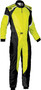 OMP Racing KA0-1727-A01-178-62 - OMP KS-3 Overall Yellow/Black - Size 62