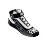 OMP Racing KC0-0826-A01-076-46 - OMP KS-3 Shoes My2021 Black/White - Size 46