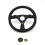 OMP Racing OD0-1981-071 - OMP GP Racing Steering Wheel - Black/Black
