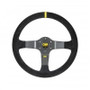 OMP Racing OD0-2028-071 - OMP Rally Steering Wheel Suede Leather (Black)